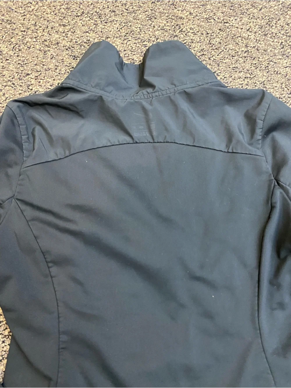 Nike Quilted Hybrid AeroLayer Performance Running Jacket Black XS